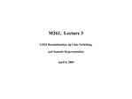 M261, Lecture 3 VDJ Recombination, Ig Class Switching, and Somatic Hypermutation April 8, 2005