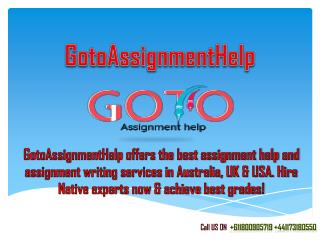 Assignment Help Services | Get 20% Off on 1st Order