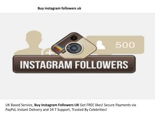 buy instagram followers uk