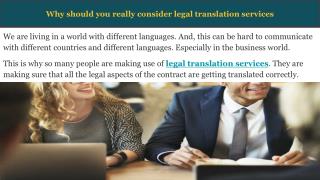 Multicultural translation services