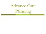 Advance Care Planning