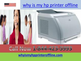 why is my hp printer offline