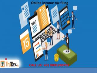 When should I file an ITR filing? 91 9891200793