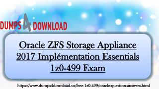 Where can I download 1Z0-499 Exam Study Material - Get Updated 1Z0-499 Braindumps Dumps4download