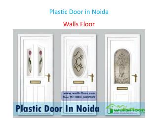 Plastic Door in Noida