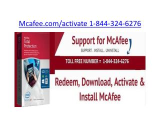 mcafee retail card | 1-844-324-6276 | mcafee.com/activate