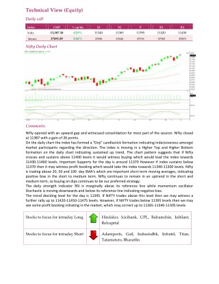 Daily Technical Report:07 August 2018