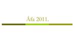 fa 2011.