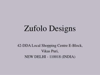 Wooden Furniture Online - Zufolo Designs