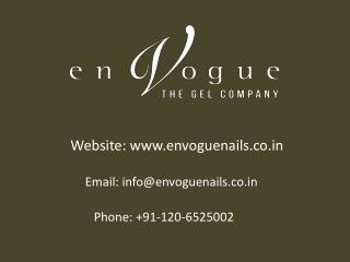 Envogue become Prestigious Nail Gel Company in India