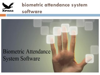 biometric attendance system