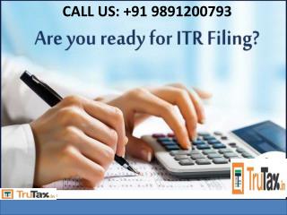 What are the Different Types of ITR filing Forms? 91 9891200793