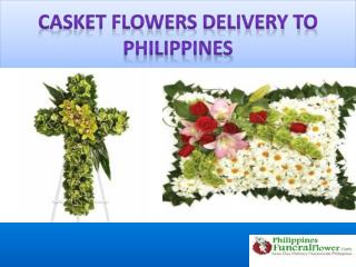 casket flowers send to philippines