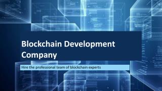 Blockchain Development Company | Private Blockchain Development