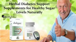 Herbal Diabetes Support Supplements for Healthy Sugar Levels Naturally