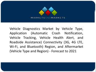 Bluetooth is Estimated to Account for the Largest Share in the Vehicle Diagnostics Market
