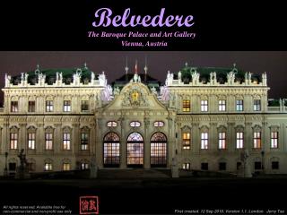 Belvedere Art Gallery, Vienna