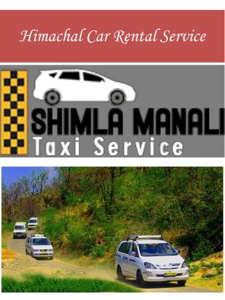 Himachal Car Rental Service