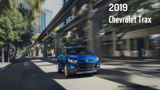 All New 2019 Chevrolet Trax Compact SUV Westside Chevrolet
