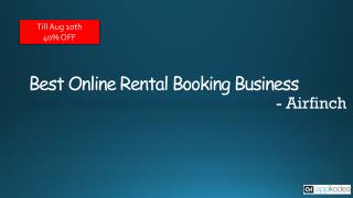Best Online Rental Booking Business - Appkodes