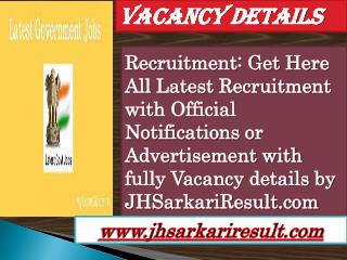 vacancy details