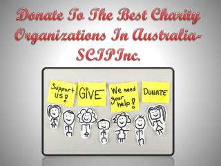 Donate To The Best Charity Organizations In Australia