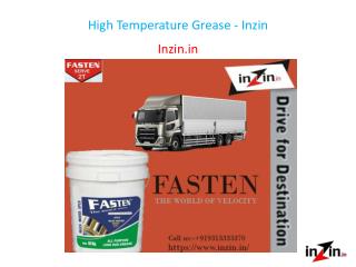 High Temperature Grease - Inzin