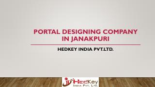 Portal Designing Company in Janakpuri