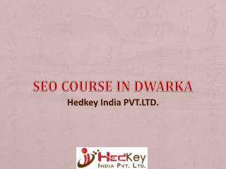 SEO Course in Dwarka