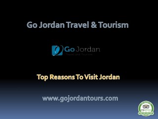 Top Reasons To Visit Jordan