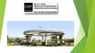 DYP - Top College for MCA & MBA in Pune