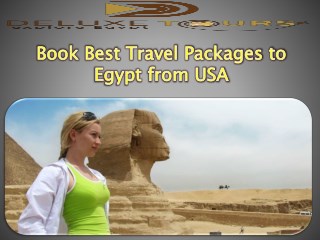 Book Best Travel Packages to Egypt from USA