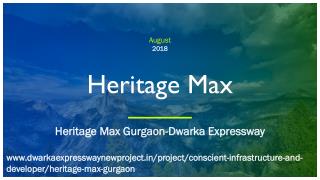Heritage Max In Gurgaon Sector 102