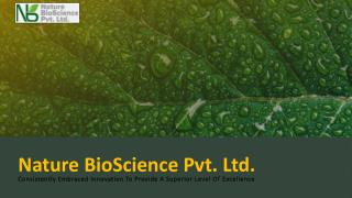 Nature BioScience - Enzyme Manufacturers