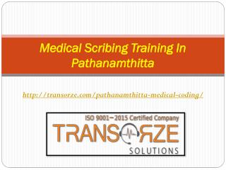 Medical Scribing Training In Pathanamthitta