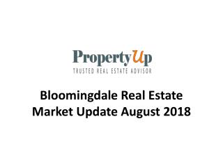 Bloomingdale Real Estate Market Update August 2018