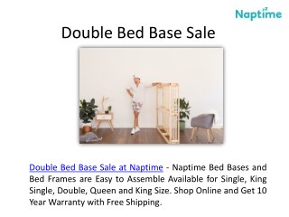 Bed Frames Online Australia at Naptime