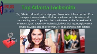 Locksmith service in Kennesaw