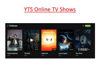 Yts Tv Shows