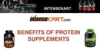 Benefits of Protein Supplement