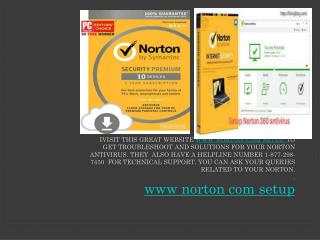 www norton com setup