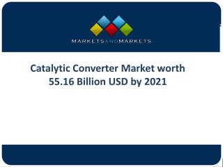 Catalytic Converter MarketÂ Insights and Major Trends Encouraging Growth Until The End Of 2023