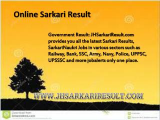 Online Sarkari Result