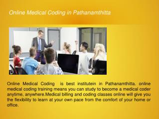 Online Medical Coding in Pathanamthitta