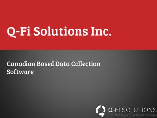 Online Data Collection Software