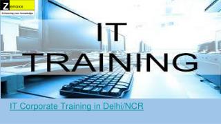 IT Corporate Training in India