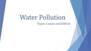 Water Pollution