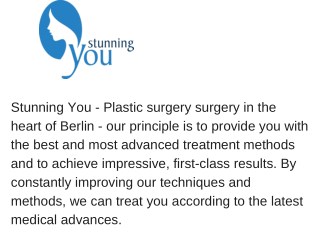 Rhinoplasty Berlin