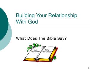 Building Your Relationship With God