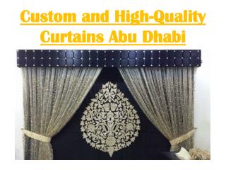 Curtain Shops in Abu Dhabi